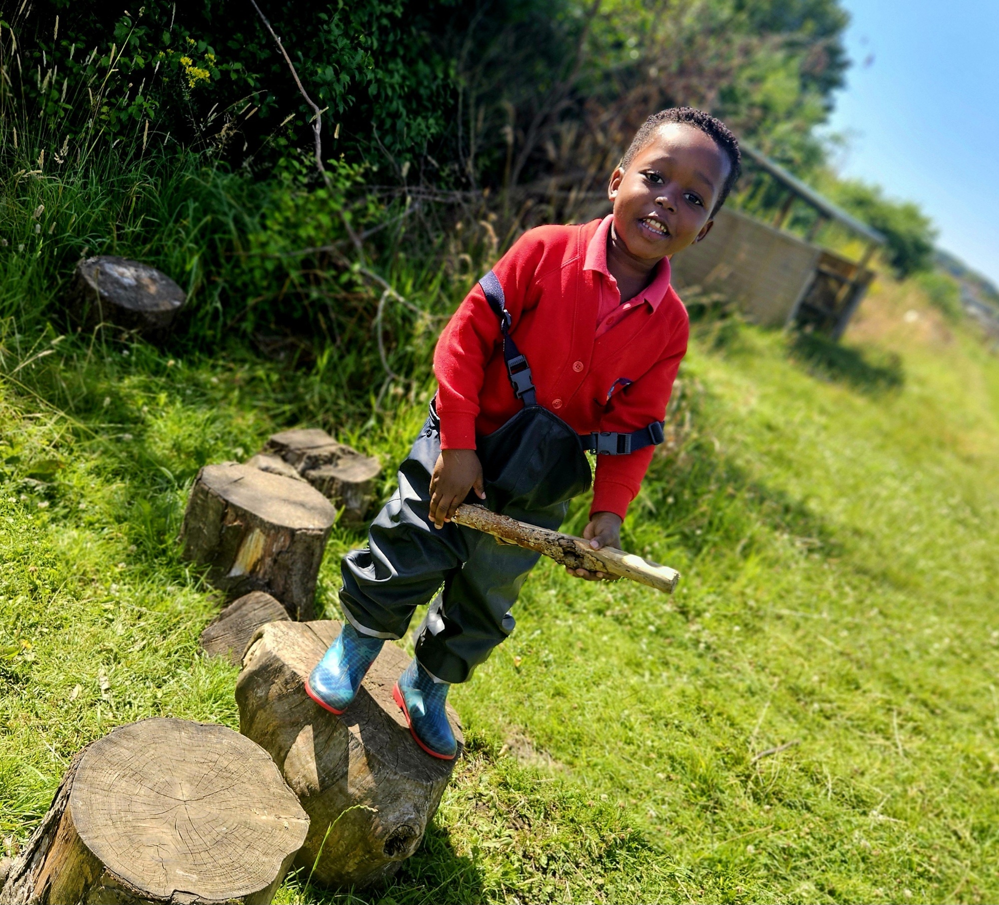 Early years foundation stage pupil